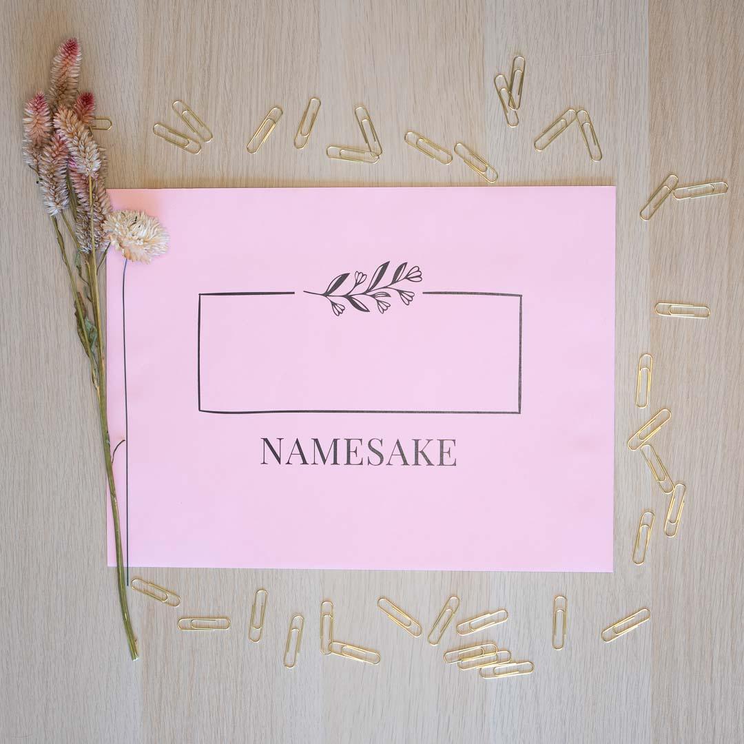 Namesake Box - The Namesake Box